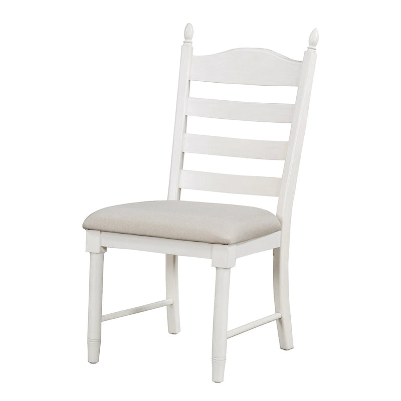 Set da 5 Pezzi Tavolo da Pranzo Rotondo, Tavolo e Sedie da Cucina in Legno Massello con Tavolo Allungabile e 4 Sedie Imbottite