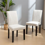 VECELO Sedie da pranzo imbottite, set da 2, sedie da pranzo imbottite Parson Classic, moderne sedie Parson da 37 pollici