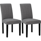 VECELO Sedie da pranzo imbottite, set da 2, sedie da pranzo imbottite Parson Classic, moderne sedie Parson da 37 pollici