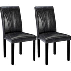 VECELO Sedie da pranzo imbottite, set da 2, sedie da pranzo imbottite Parson Classic, moderne sedie Parson da 37 pollici