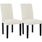VECELO Sedie da pranzo imbottite, set da 2, sedie da pranzo imbottite Parson Classic, moderne sedie Parson da 37 pollici