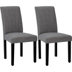 VECELO Sedie da pranzo imbottite, set da 2, sedie da pranzo imbottite Parson Classic, moderne sedie Parson da 37 pollici
