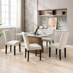 VECELO Sedie da pranzo imbottite, set da 2, sedie da pranzo imbottite Parson Classic, moderne sedie Parson da 37 pollici