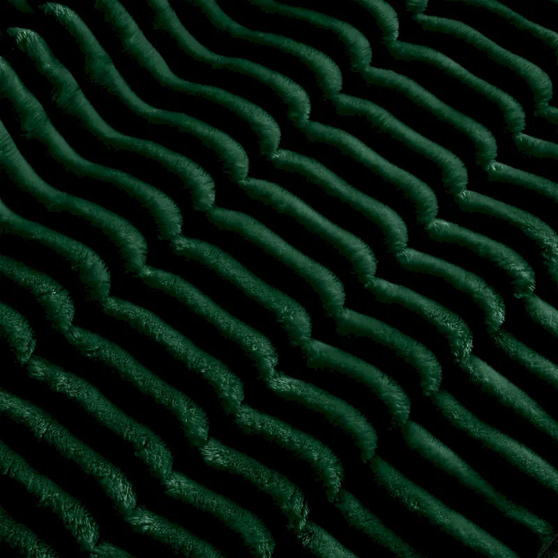 Divano Sezionale Modulare in Velluto a Coste Verde / Cammello / Nero, Senza Braccioli, 2–4 Posti, Fodere Sfoderabili