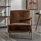 Poltrona di design Mid-Century, Posto singolo — Marrone Scuro / Cammello / Grigio / Marrone / Cioccolato
