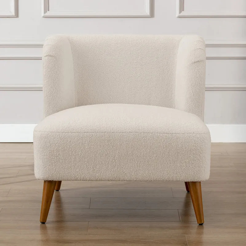 Poltrona decorativa Viera Boucle di Greyson Living