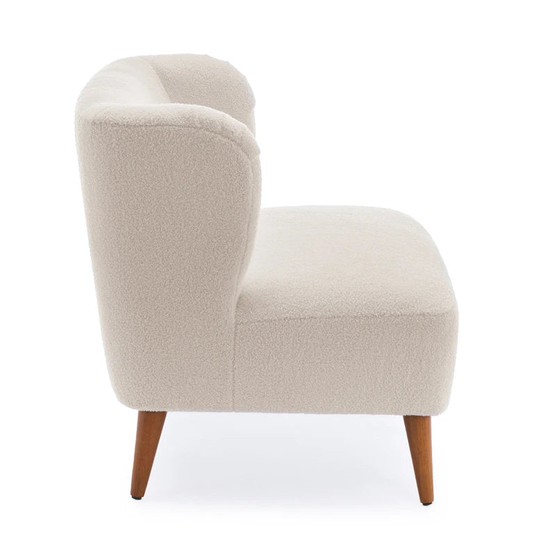 Poltrona decorativa Viera Boucle di Greyson Living