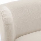 Poltrona decorativa Viera Boucle di Greyson Living