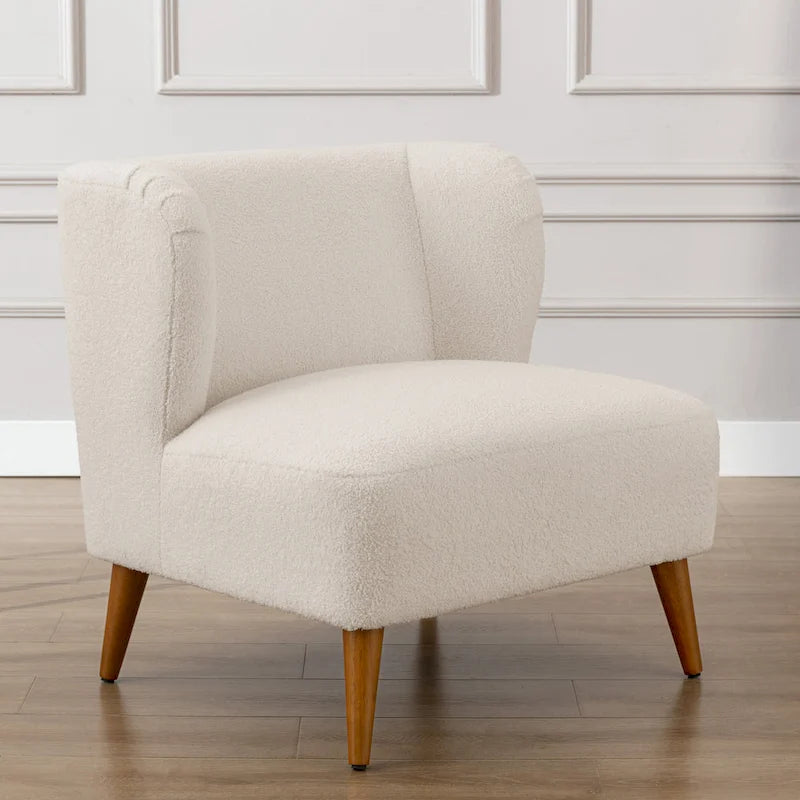 Poltrona decorativa Viera Boucle di Greyson Living