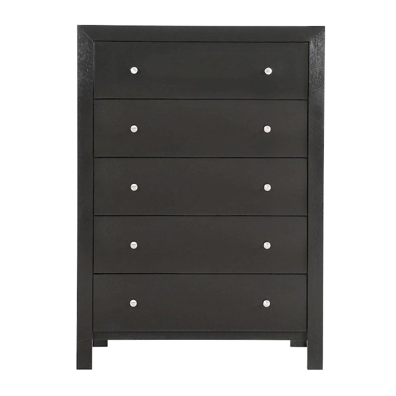 Cassettiera Burlington a 5 cassetti (86 cm L. X 43 cm P. X 122 cm H)