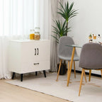 Mobiletto moderno da pavimento con 2 ante e 1 cassetto estraibile - 30 x 16 x 31 (L x P x A)