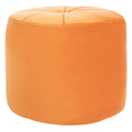 Pouf/Ottoman a cilindro in velluto Mukades di SAFAVIEH