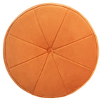 Pouf/Ottoman a cilindro in velluto Mukades di SAFAVIEH
