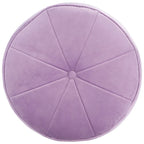 Pouf/Ottoman a cilindro in velluto Mukades di SAFAVIEH