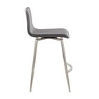 Sgabello da bancone fisso girevole Porch & Den Mara imbottito da 26" (set da 2)