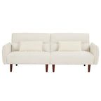 Divano letto futon convertibile GEITIN con 2 cuscini