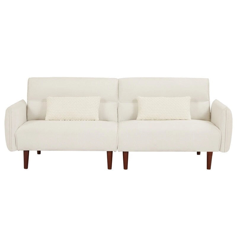 Divano letto futon convertibile GEITIN con 2 cuscini