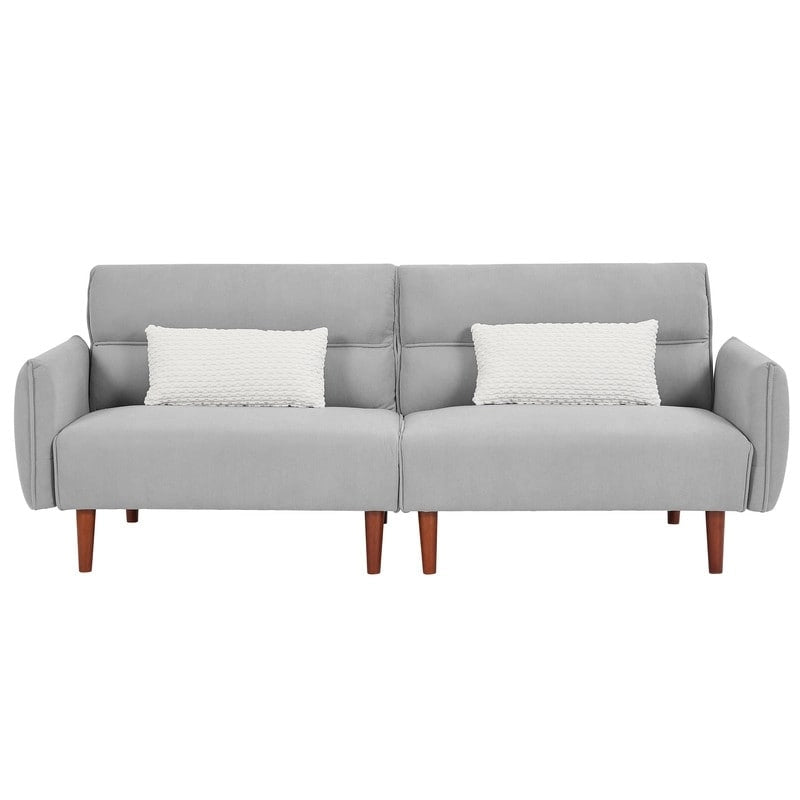 Divano letto futon convertibile GEITIN con 2 cuscini