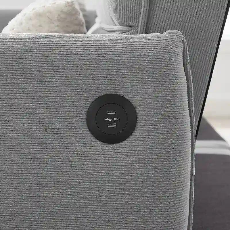 Divano letto futon convertibile GEITIN con 2 cuscini