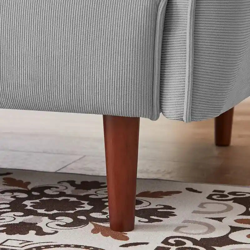 Divano letto futon convertibile GEITIN con 2 cuscini