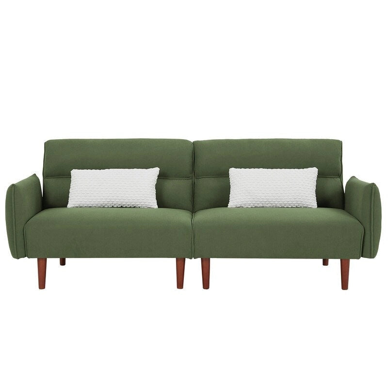 Divano letto futon convertibile GEITIN con 2 cuscini