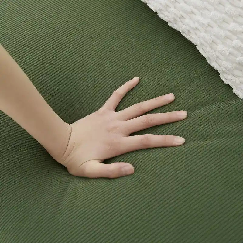 Divano letto futon convertibile GEITIN con 2 cuscini