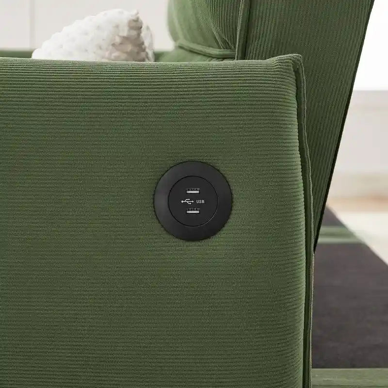 Divano letto futon convertibile GEITIN con 2 cuscini