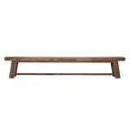 Panca decorativa Rockridge in legno di mango, marrone medio