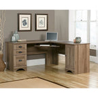 Scrivania direzionale a L della collezione Harbor View di Sauder