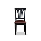 Set da pranzo 7 pezzi East West Furniture – un tavolo da pranzo e 6 sedie da sala da pranzo in similpelle, 42x60 pollici, nero