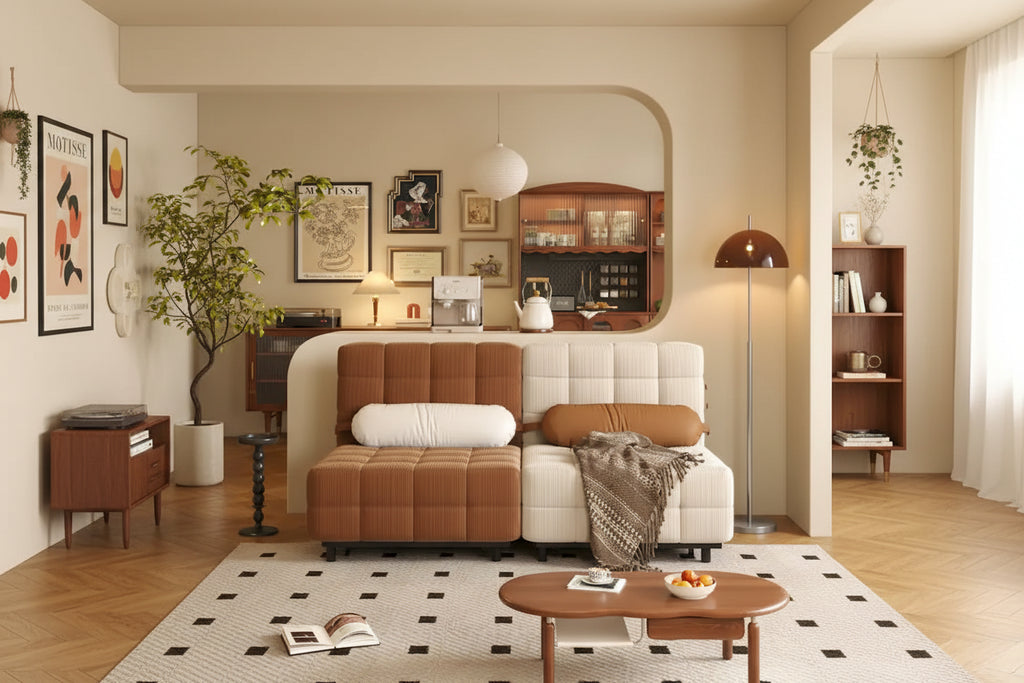 JASIWAY Convertible Sleeper Sofa Bed Chair